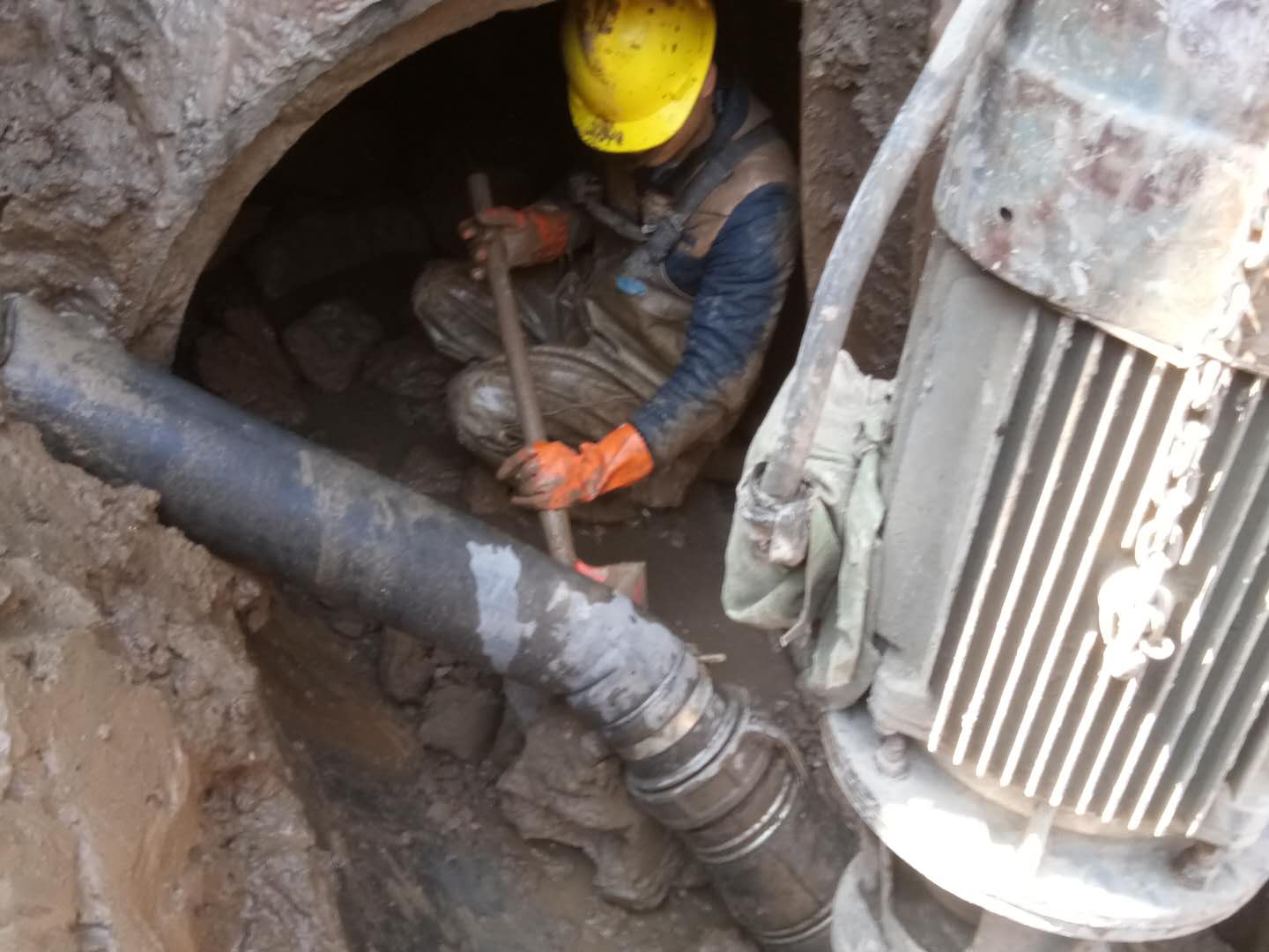 戚墅堰管道清淤