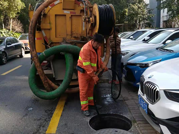 戚墅堰排污管道清淤